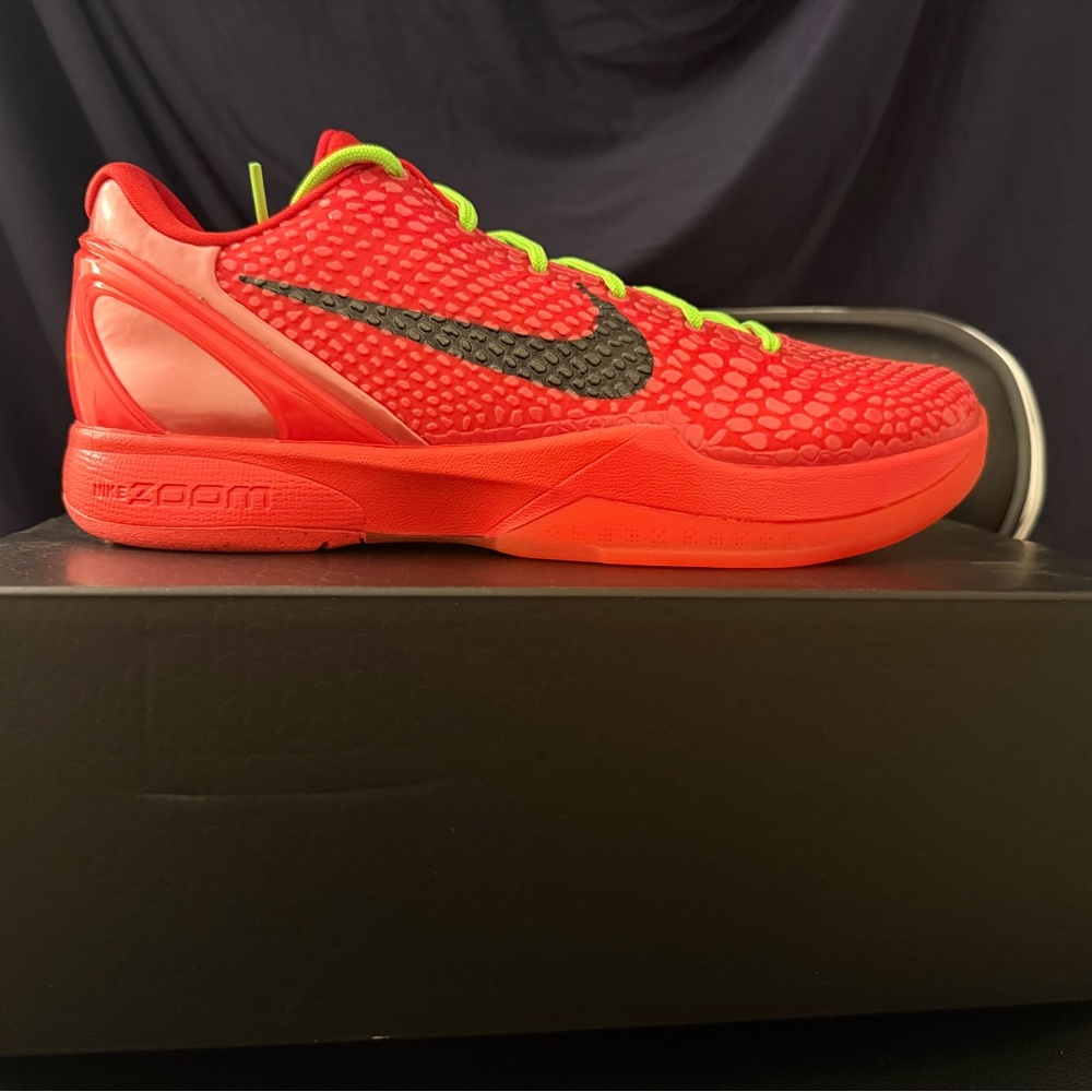 Nike Red and Black Sneakers